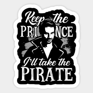 I'll take the pirate! Sticker